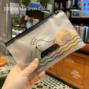 100PCS/Set Hair Tie Rubber Band Korean Elastic Hair Band Concise Style Solid Color Popular Hair Rope