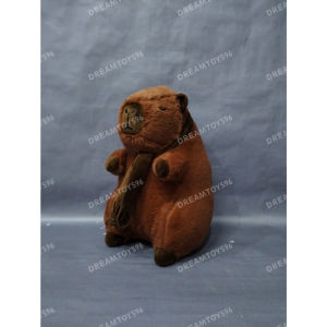 Dreamtoys96 Boneka Capybara Syall Animal Kapibara Brown Syall Ukuran L