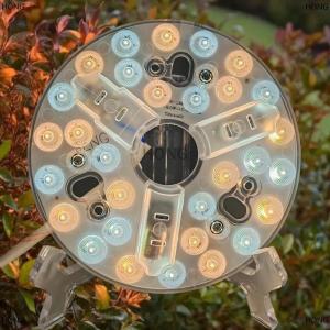 💞【Special price】💖HONG 1ชิ้นพัดลมเพดานไฟ LED 110V 220V 3000K 4200K 6500K 5.3นิ้วไฟ LED ชุดติดตั้งเพิ่มหน่วยความจำแบบหรี่แสงได้3สีสำหรับบ้าน