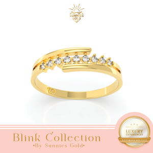 CINCIN WANITA EMAS KADAR 375 (8K) & KADAR 300 (6K) CINCIN EMAS MODEL SIMPEL MANIS ELEGAN CINCIN EMAS MUDA MEWAH CINCIN REMAJA JAMAN SEKARANG CK 258