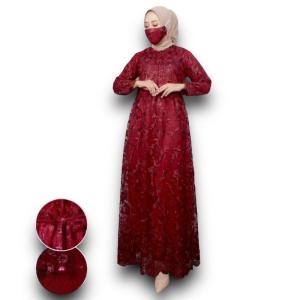 GAMIS NARJUA GAMIS BUSUI FREE MASKER KUALITAS PREMIUM.(REALPICT)TERSEDIA DALAM 4 UKURAN:SIZE