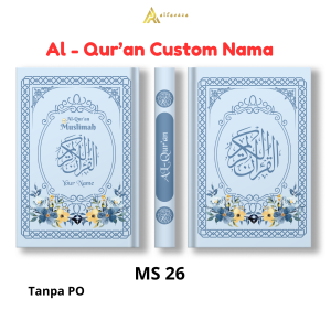 Alfareza - Variasi 9 Alquran Custom For Muslimah Bisa Tulis Nama Tanpa PO Untuk Hadiah Kado Gratis Tanpa Biaya Tambahan