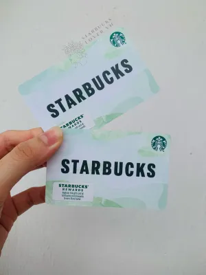|CHÍNH HÃNG-CHƯA ACTIVE| THẺ STARBUCKS SƯU TẬP TỪ NƯỚC NGOÀI