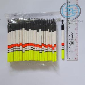 Pelampung pancing bulu merak 10 cm