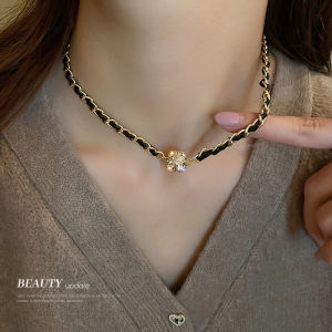 Frascati Fashion Women Chokers Necklaces Classic Link Chain Metal Water Drop All Compatible Female Jewelry Gift