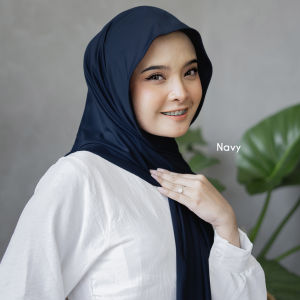 Ribka Pashmina Bandana Oval Jersey / Inner / Instant / Kaos / Meletoy