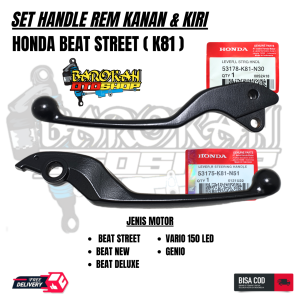 Paket 2 item handel rem kanan genio + handle rem kiri beat street / beat new / beat deluxe