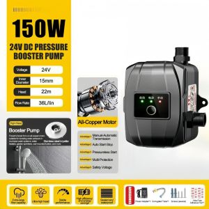 DEKES 150W/200W/300W Water Pump Shower Water Booster Pump Pressure Washer Pump Auto for Home