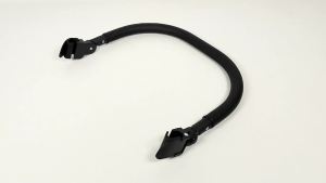 2Type Stroller Armrest For Cybex Coya Buggy Bumper Bar Pushchair Handrest Leather Cover Adjustable Baby Repalce Accessories