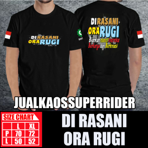 BAJU KAOS DISTRO DIRASANI ORA RUGI