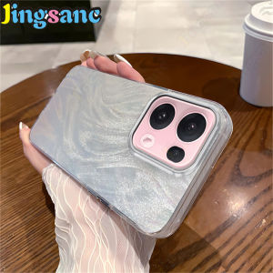 Jingsanc cho Oppo RENO 13 Pro 5g vỏ điện thoại sang trọng IMD Laser Ốp Cứng Máy ảnh bảo vệ vỏ lưng chống sốc phụ kiện A57-1
