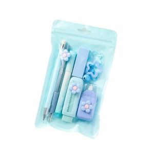 NHG ABS Material Stationery Set Functional Pen Gift Kit Aesthetic Color Options Writing Tool Kit School