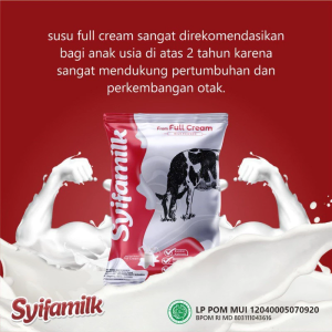 Syifamilk Susu Bubuk Instan Syifa Milk Rasa Vanila Syifamilk Coklat Syifamilk Full Cream 350 gram