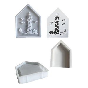 Grade Silicone Light House Craft Silicone Mold for DIY Enthusiasts Creating Marine Themed Decorations