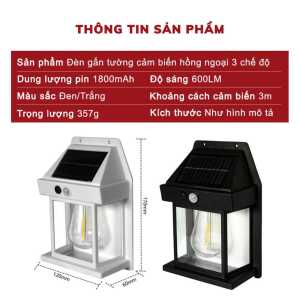 Đèn led năng lượng mặt trời đèn ngoài trời - Đèn led cảm biến chuyển động siêu sáng