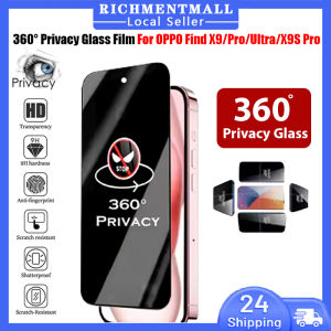 【🔥SG🔥】RICHMENTMALL 360° Privacy Tempered Glass Film For OPPO Find X9 Pro Ultra X9S Pro Anti-spy Tempered Glass Screen Protector