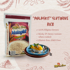 Mrs. Lam Long Grain Malagkit Rice 500g Glutinous & Fragrant Sticky Rice for Kakanin & Desserts