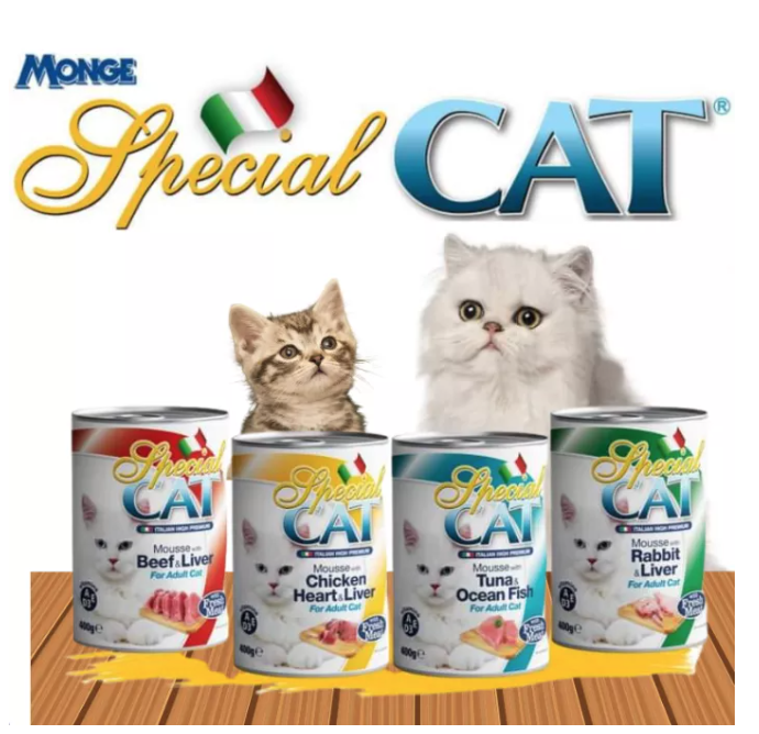 Special Cat Mousse Canned Wet Food - All Flavors (400g) | Lazada PH