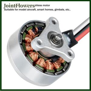 JointFlowers มอเตอร์เครื่องบินไร้แปรงถ่านสำหรับรีโมทควบคุม4แกนมอเตอร์เครื่องบิน RC มอเตอร์ไฟฟ้าสำหรับเครื่องบินบังคับวิทยุ1503