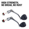 CNC Power Handle Aluminum Alloy Reel Handle Reel Knob Foldable Spinning Reel Replacement Handle. 