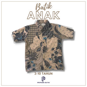 Pripoen Batik Batik Pria Lengan Panjang 2023 BATIK AUXILARY HRB026 motif KERATONAN Kode size M L XL XXL