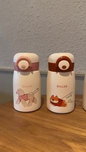 DILLER@food grade 316 Stainless Steel Water bottle Portable Tumbler Vacuum Cup 270/500ml Kids