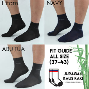 Kaos Kaki Panjang Pria Serat Bambu Arang Katun Bamboo