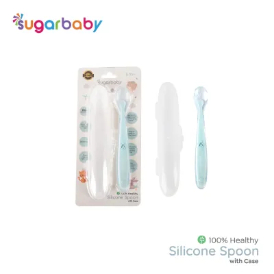 Sugar Baby Healthy Silicone Spoon 2 Set