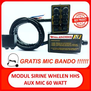 modul sirine whelen hhs 60 watt aux mic