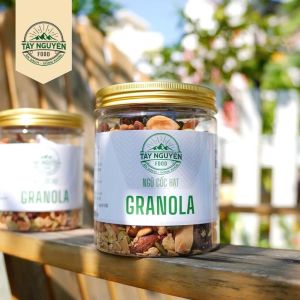 Ngũ cốc Granola sấy mật ong không đường Tây Nguyên Food – Việt Nam 300g 400g 500g