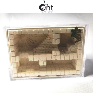 Inside The Mysterious Pyramid (Small)                                                                                                                                                             - Ant Farm Ant Keeping Ant Cages Ant Formicarium Ant Outworld