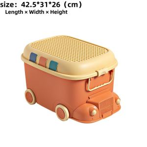 Childrens toy storage box stackable multifunctional storage box snack storage box book storage box