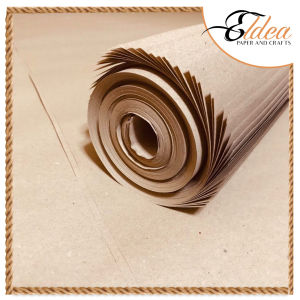 30-100pcs 12x18/16x18in 70gsm light brown Roll kraft paper for wrap gift/food packaging scrap booking & DIY