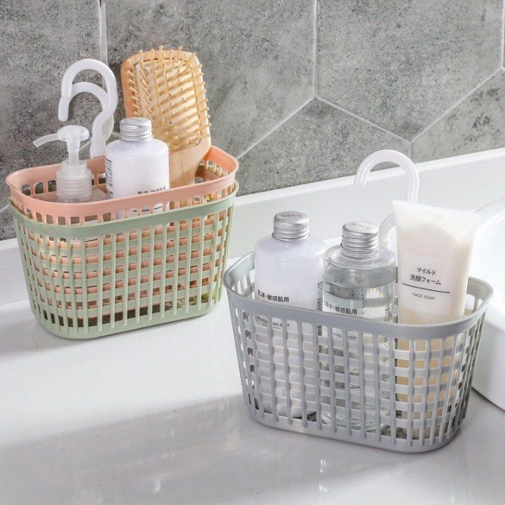 RỔ MINI TREO BỒN RỬA CHÉN CÓ MÓC 8 Rổ Đựng Đồ Có Móc Treo 3241, Rổ nhựa đựng đồ nhà vệ sinh Việt Nhật | Lazada Việt Nam