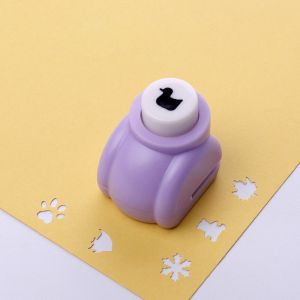 TIEZI MALL 10mm Sáng Tạo Dụng cụ thủ công tự làm Đồ chơi trẻ em Máy cắt giấy Sổ lưu niệm Máy đục lỗ giấy mini Máy Đục Lỗ tự làm Đục lỗ dập nổi Đấm Thẻ quà tặng