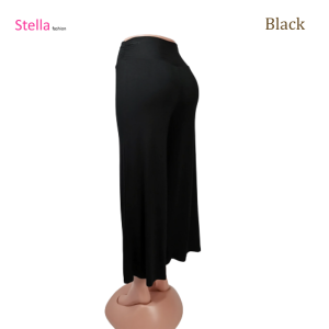Women’s High Waist Wide-Leg Muslimah Wear Long Pants Ladies Long Pant Skirt Palazzo Pants Plus Size Thinner loose Straight Leg Pants