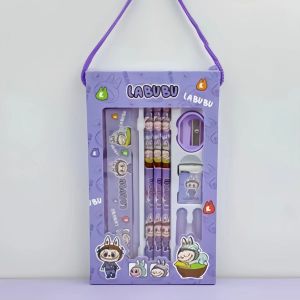 Sanrio Stationery Set Birthday Gift Kuromi Melody Pencils School Supplies Childrens School Gift Set penutup pen