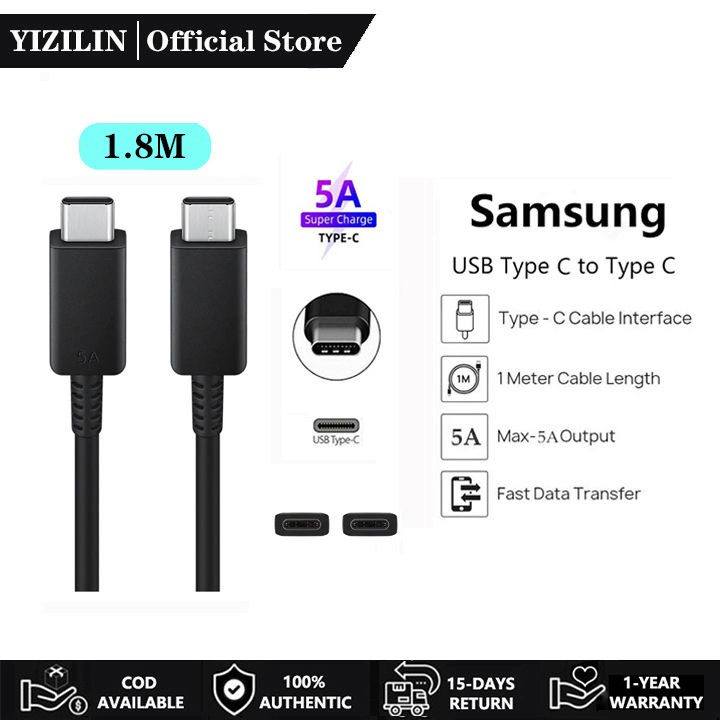 Charging Speed Kabel Data Samsung Note Note 10 Plus Usb C Jual