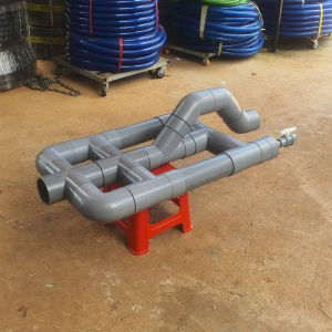 Bộ lọc cát sỏi rác đơn 90 lưu lượng 30m3/h loại bỏ cát rác lớn hơn 0.25mm- Vật Tư Tưới Linh Nhi