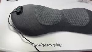 Smooth Spine Triple Fusion Back Massager for Sciatica Pain Relief 3-in-1 Lumbar Traction Device with Heat and Vibration Lower Back Stretcher for Office Chair & Car Support