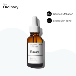 The Ordinary Mandelic Acid 10% + HA Serum Gentle AHA Exfoliant for Beginners Evens Skin Tone & Refines Texture Mild Exfoliating Treatment Targets Dullness Uneven Tone & Congestion The Ordinary Mandelic Acid 10% Serum Gentle A 30ml