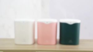 2000ML USB Air Humidifier Double Spray Essential Oil Aroma Diffuser Cool Mist Humidifier for Home Office Large Capacity