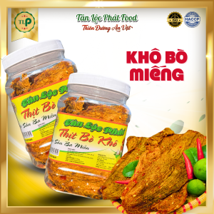 KHÔ BÒ MIẾNG TÂN LỘC PHÁT Đồ Ăn Vặt Yêu Thích