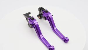 FXCNC Short Adjustable Brake Clutch Levers for VERSYS 1000 2012-2014ZX636R ZX6RR 2000-2004 ZX10R 2004-2005ZX9R 00-03Z1000 03-06ZX12R 2000-05ZZR600 05-09ZX600 Ninja 600R 93-97