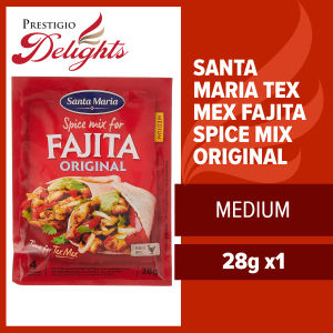 Santa Maria Tex Mex Fajita Spice Mix Original Medium 28 G