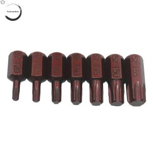 TOOLSOUT Torx Screwdriver Bit Hexagonal Plum Blossom Screwdriver Head For Impact Screwdriver T20 T25 T30 T40 T45 T50 T55
