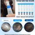 Hair Care Essence Roll-On Anti Hair Loss Serum with Scalp Massage Roller Improve Hair Growth Nourishing Repairing Damaged Hair. 