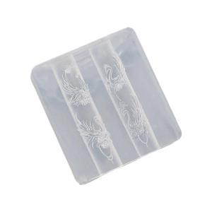 Silicone 3D Art Molds Bowknot Theme Art Template Moulds Silicone Texture Manicure for Beauticians Art Learners