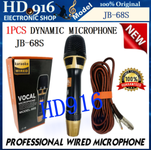 HD916 shop 1PCS New Professional Vocal Wired Microphone JBL 68S for Karaoke and Stage Performance