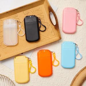 Card Type Spray Bottle 30ml Alcohol Spray Bottle Keychain Perfume Mosquito Repellent Portable Bottle